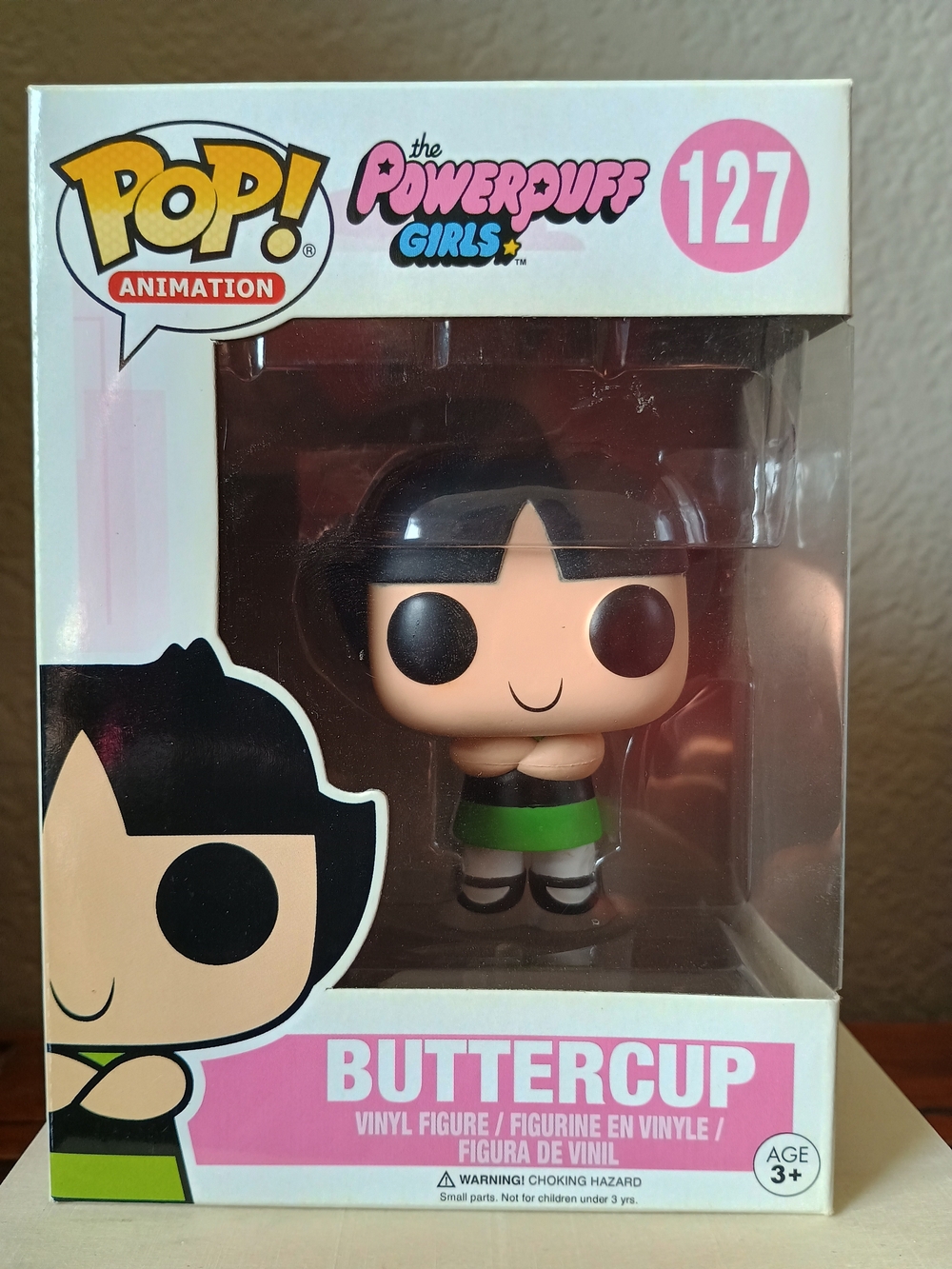 Funko Pop! Animation Buttercup #127 Vinyl Figure Pink & Green